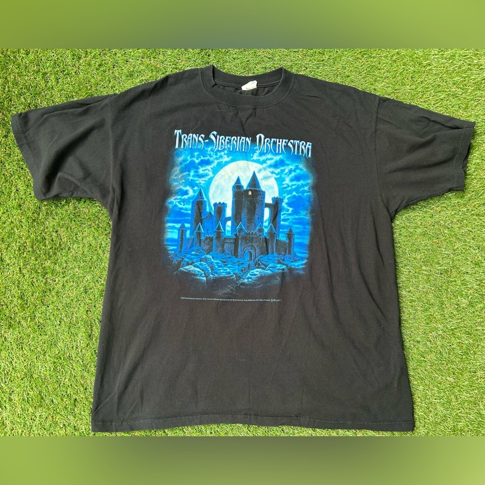 Trans Siberian Orchestra Vintage T Shirt 2009 Tour Concert Holiday Rock Band 2XL